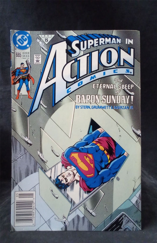 Action Comics #665 1991 DC Comics Comic Book