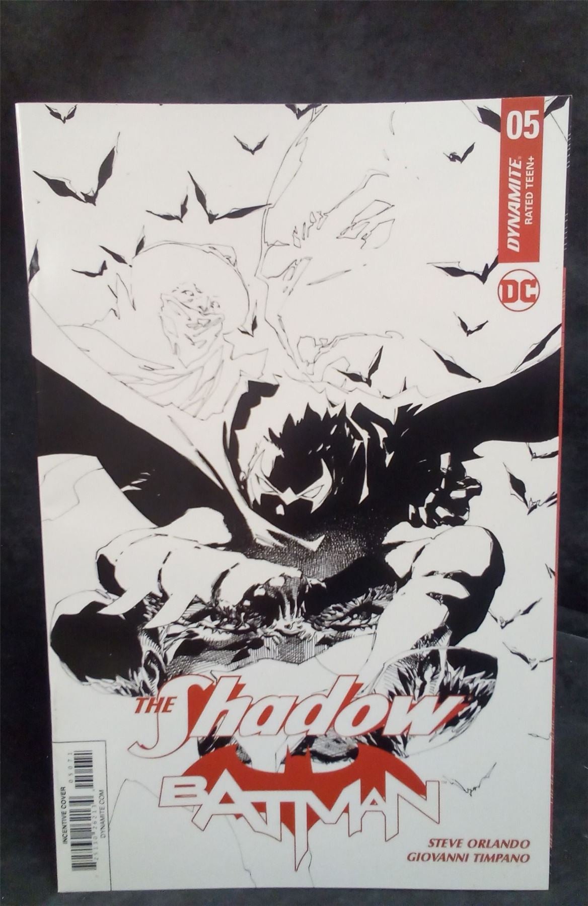 The Shadow / Batman #5 Cover G 2018 Dynamite Entertainment Comic Book