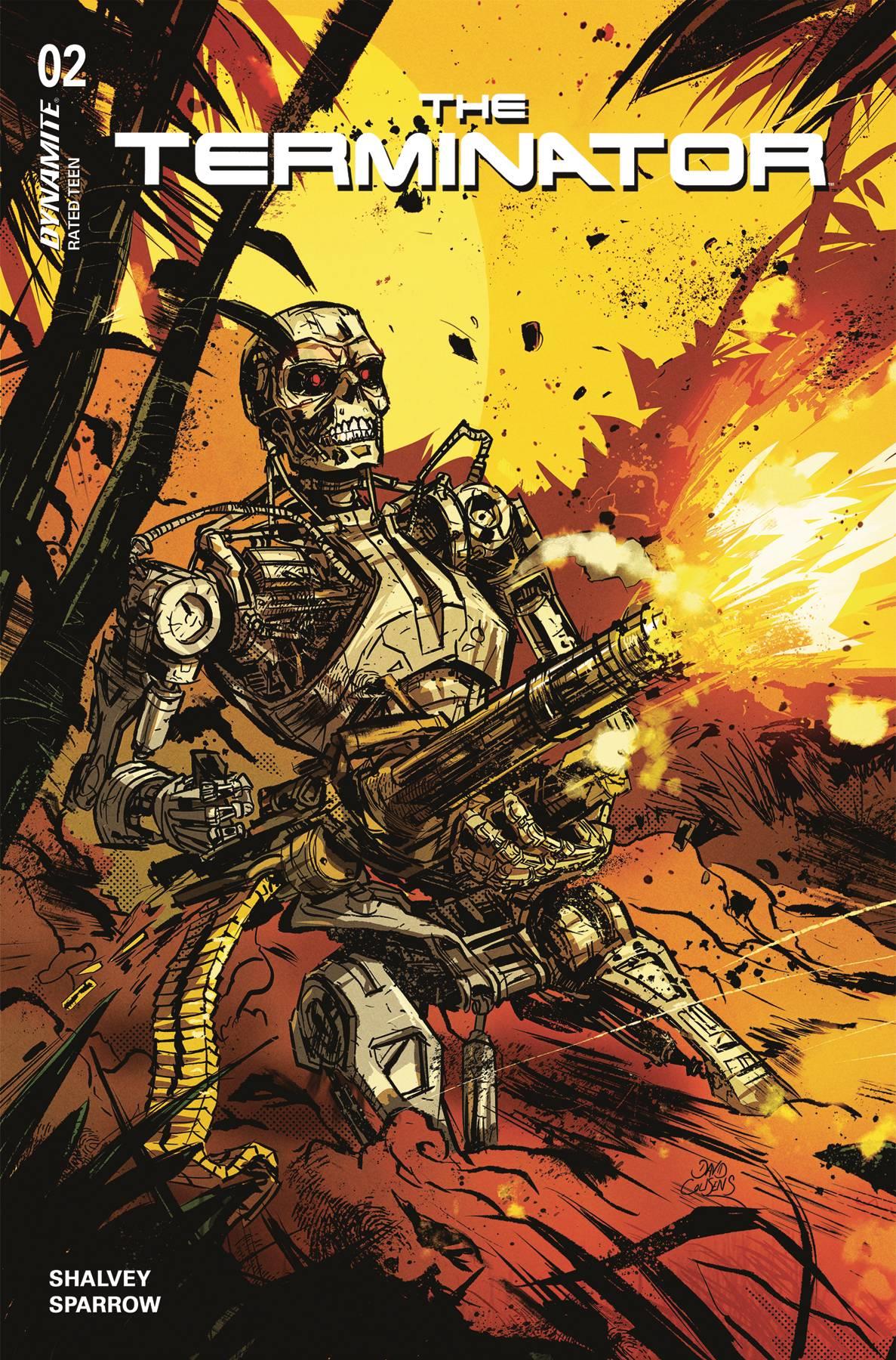 Terminator #2 Cvr D Cousens Cvr D Cousens Dynamite Comic Book 2024