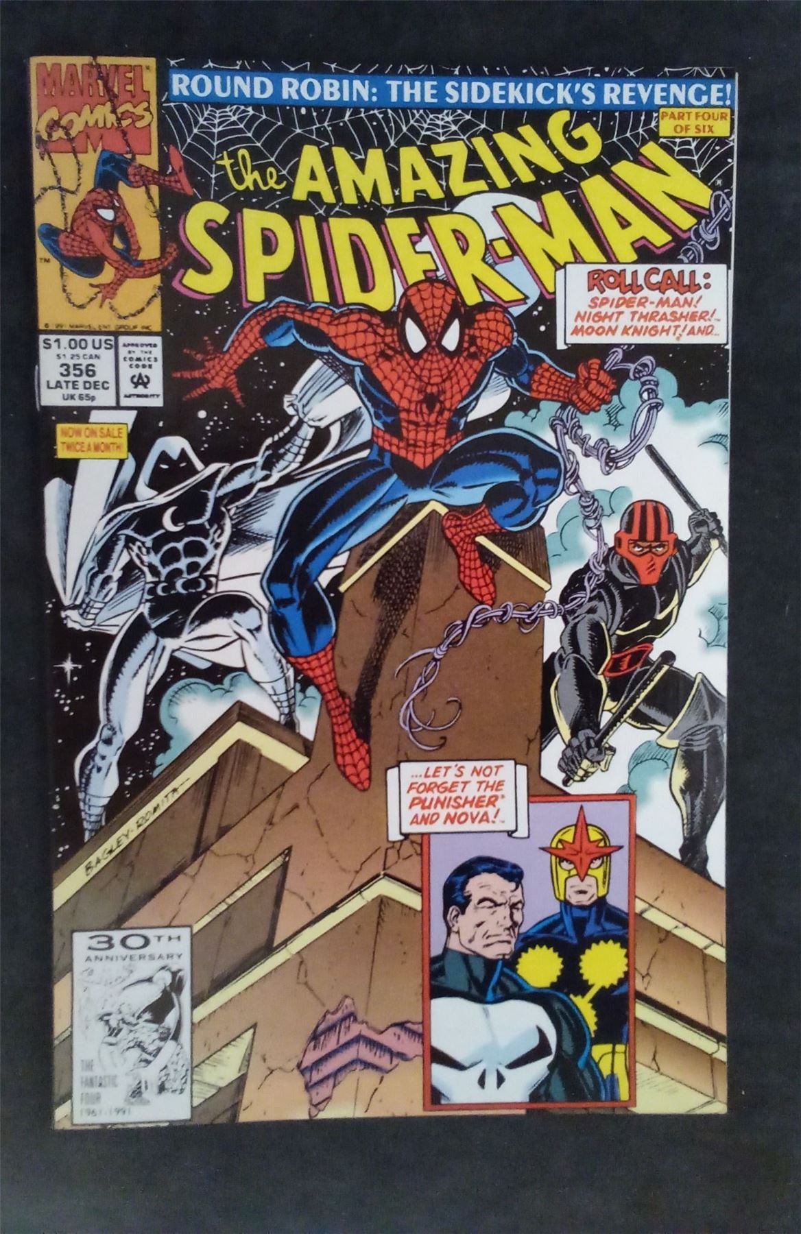 The Amazing Spider-Man #356 1991 marvel Comic Book
