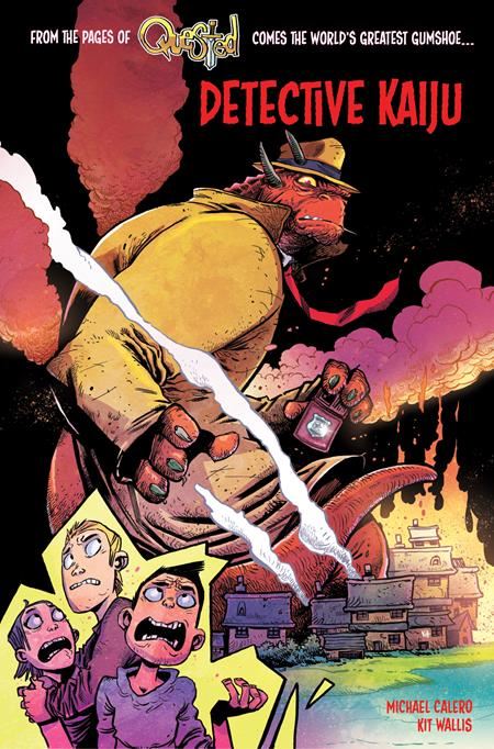 Detective Kaiju #1 (of 4) Cvr A Kit Wallis Massive Publishing Comic Book