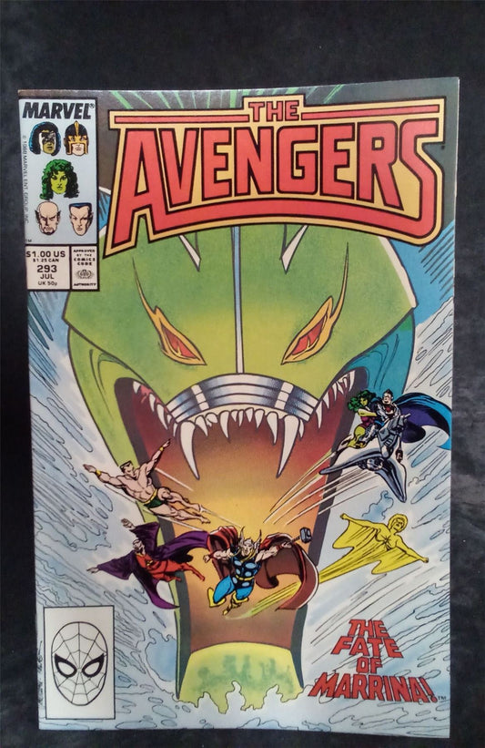The Avengers #293 1988 Marvel Comics Comic Book