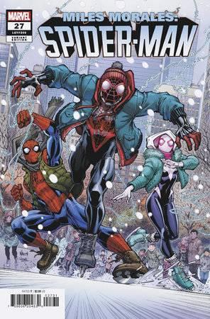 Miles Morales Spider-man #27 Todd Nauck Winter Holiday Var Todd Nauck Winter Holiday Var Marvel Prh Comic Book 2024