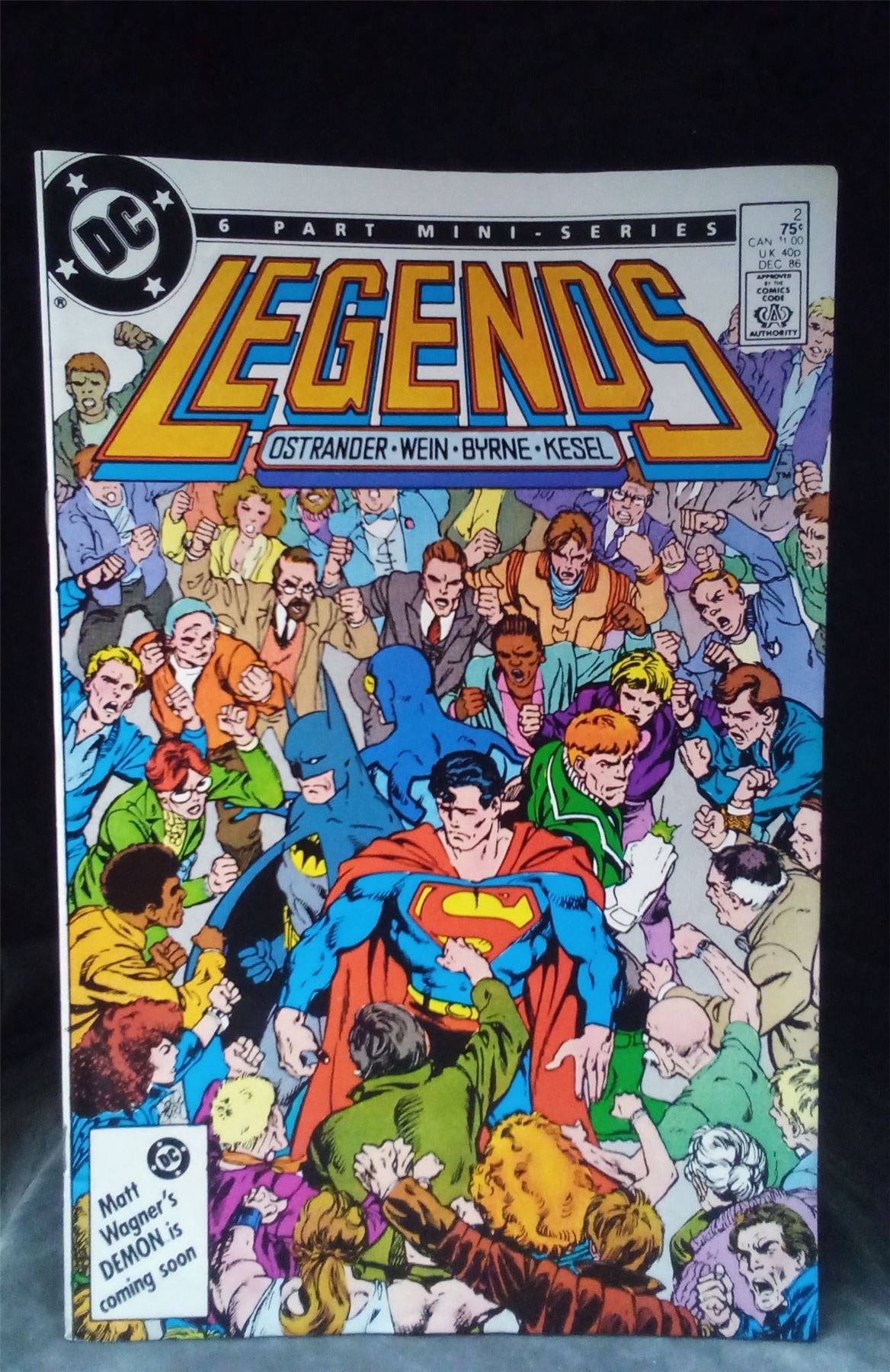 Legends #2 1986 DC Comics Comic Book
