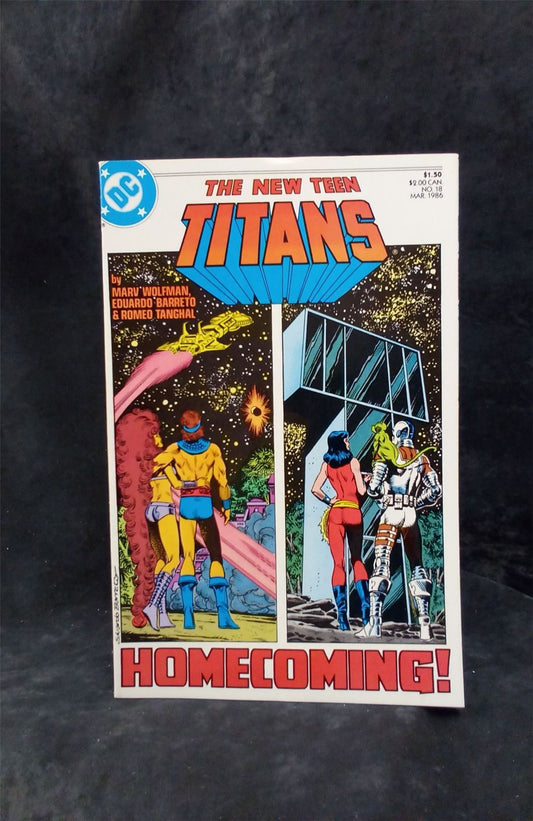 The New Teen Titans #18 1986 DC Comics Comic Book