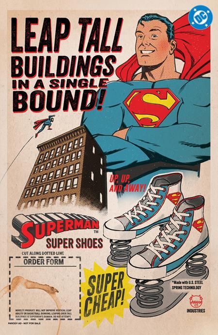 Superman #21 Cvr C Dave Johnson Card Stock Var DC Comics Comic Book