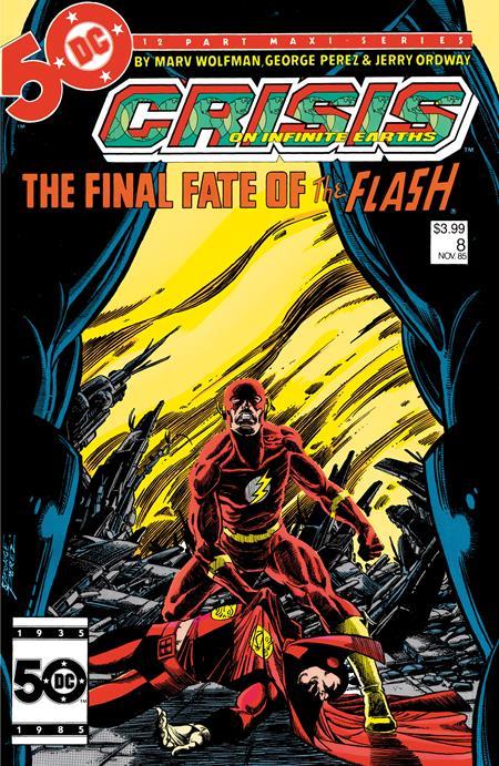 Crisis On Infinite Earths #8 Facsimile Edition Cvr A George Perez DC Comics Comic Book
