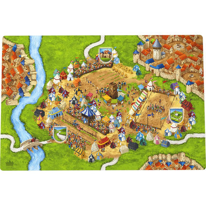 Carcassonne Exp6 (V3.1) : Jousts & Crests Board Game by Z-Man Games