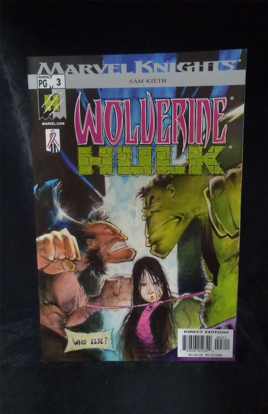 Wolverine/Hulk #3 2002 Marvel Comic Book