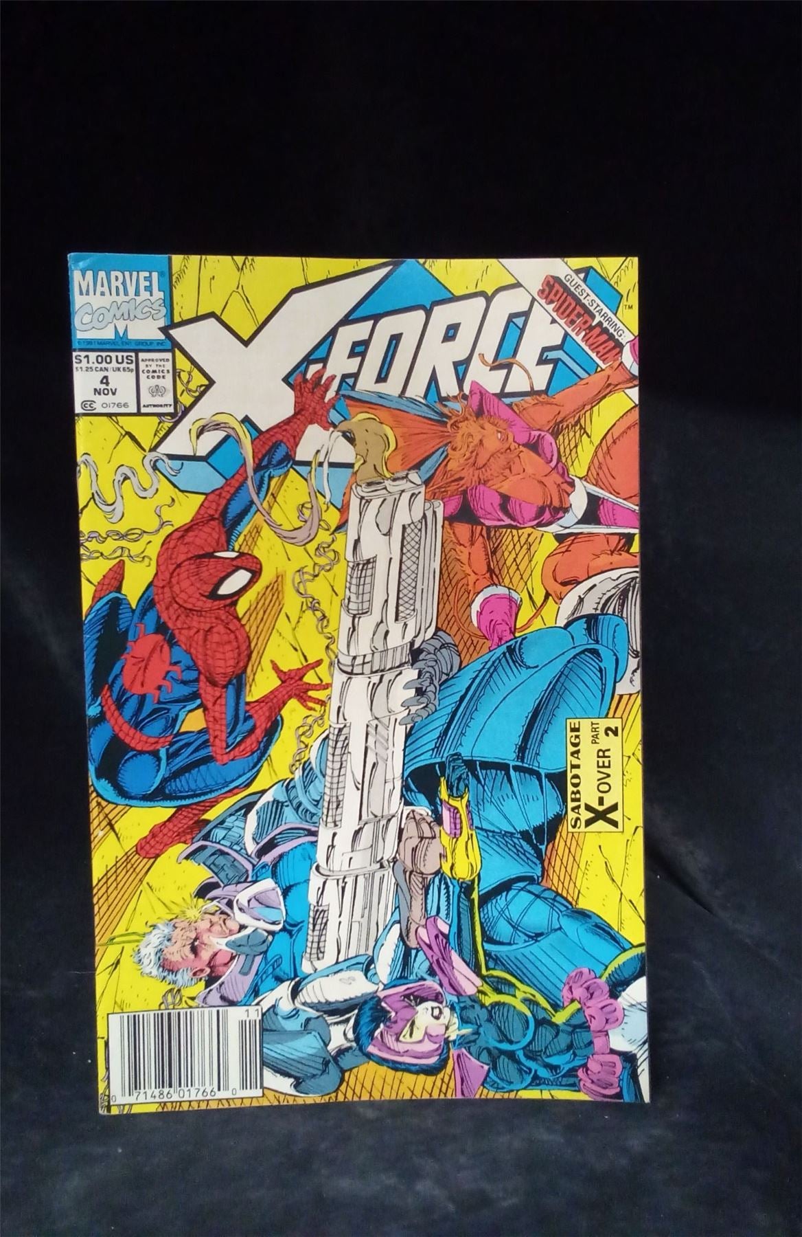 X-Force #4 1991 Marvel Comics Comic Book