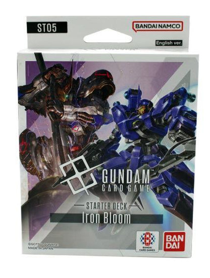 Gundam Card Game Starter Deck 05 Iron Bloom [ST05] TCG By Bandai
