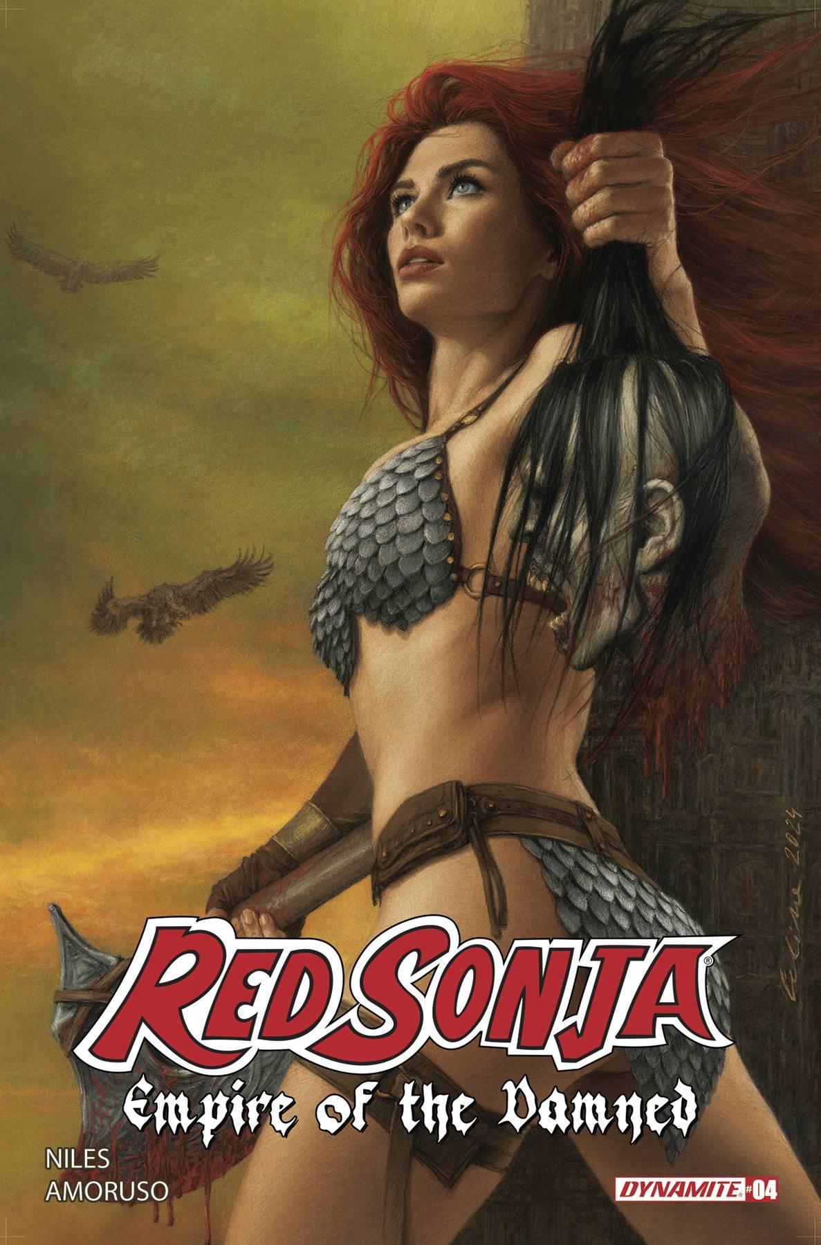 Red Sonja Empire Damned #3 Cvr C Celina Dynamite Comic Book