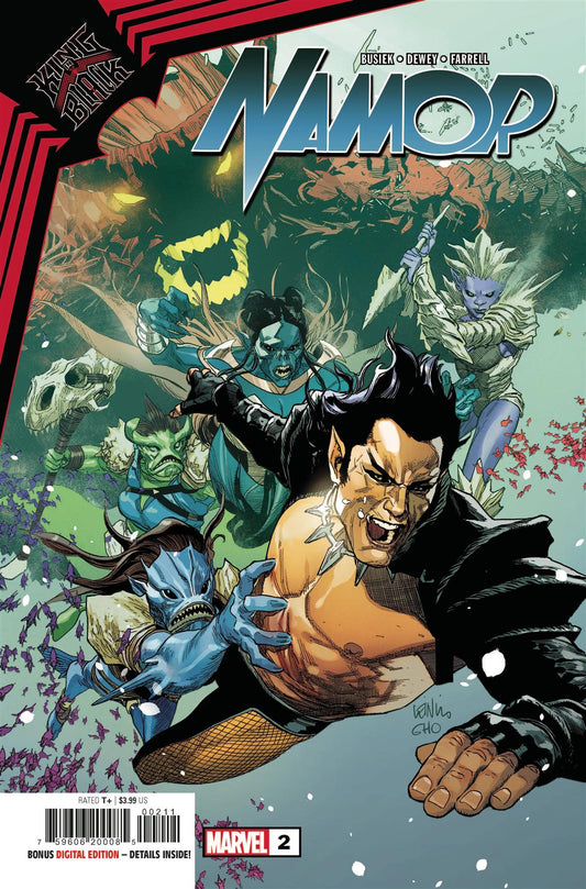 King In Black Namor #2 (of 5) Marvel Comics Comic Book