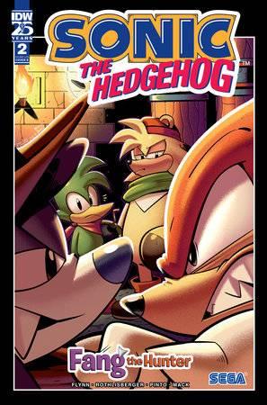 Sonic The Hedgehog Fang Hunter #2 Cvr B Rothlisberger Idw-prh Comic Book