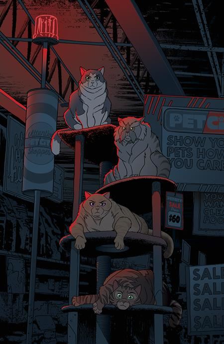 Feral #15 Cvr C Inc 1:10 Tony Fleecs & Trish Forstner Virgin Var Image Comics Comic Book