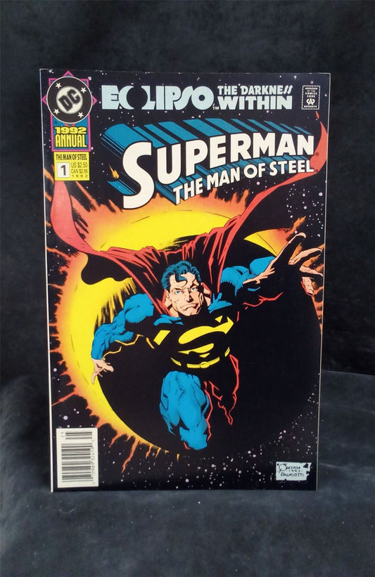 Superman: The Man of Steel Annual #1 1992 DC Comics Comic Book
