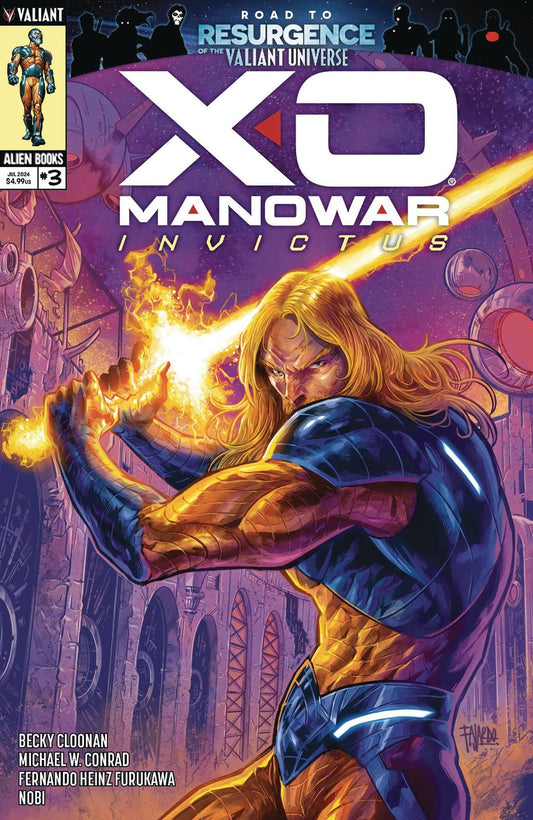 X-o Manowar Invictus #3 (of 4) Cvr A Fajardo Valiant Comic Book