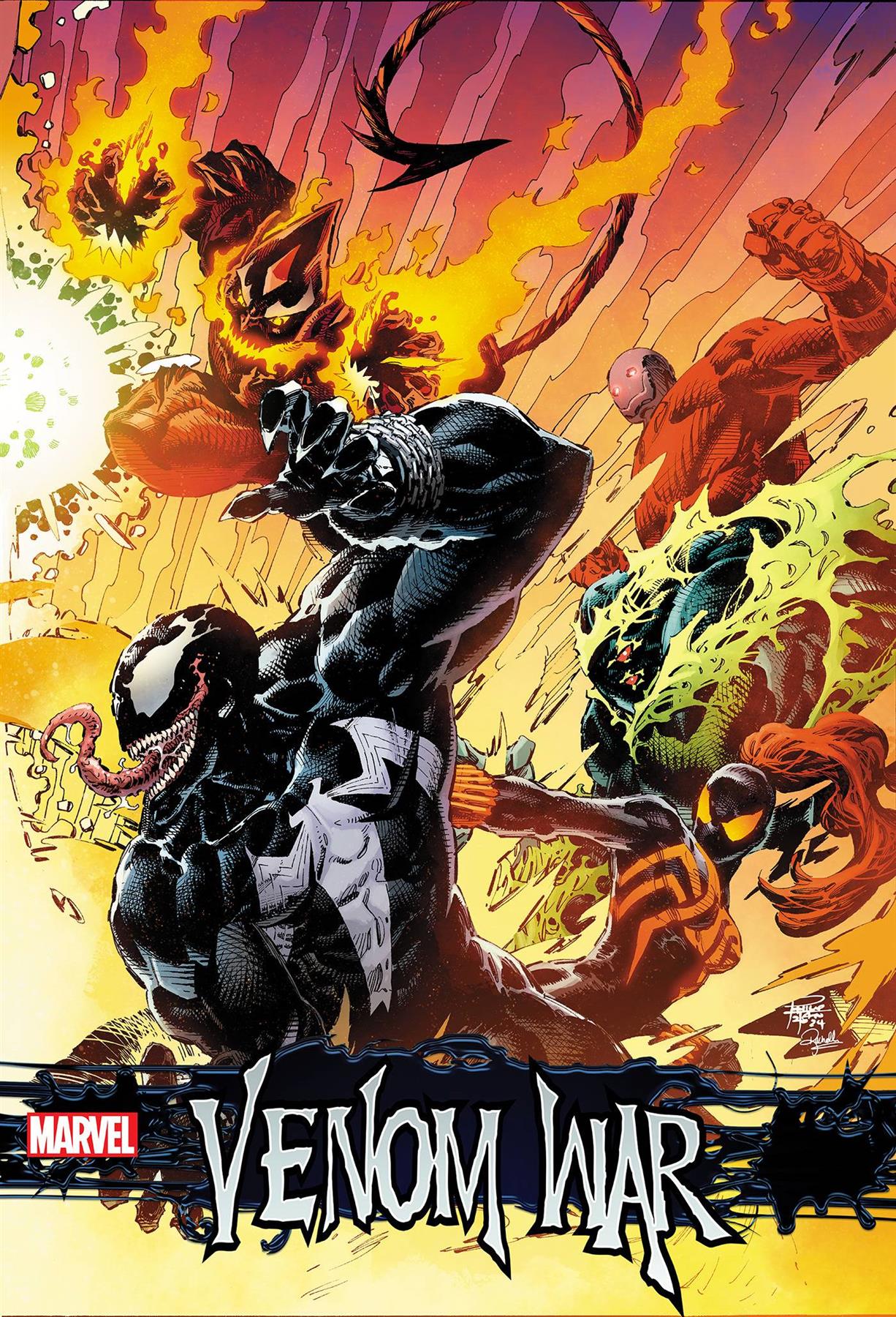 Venom War #1 Philip Tan Teamdylan Connect Var Philip Tan Teamdylan Connect Var Marvel Prh Comic Book 2024