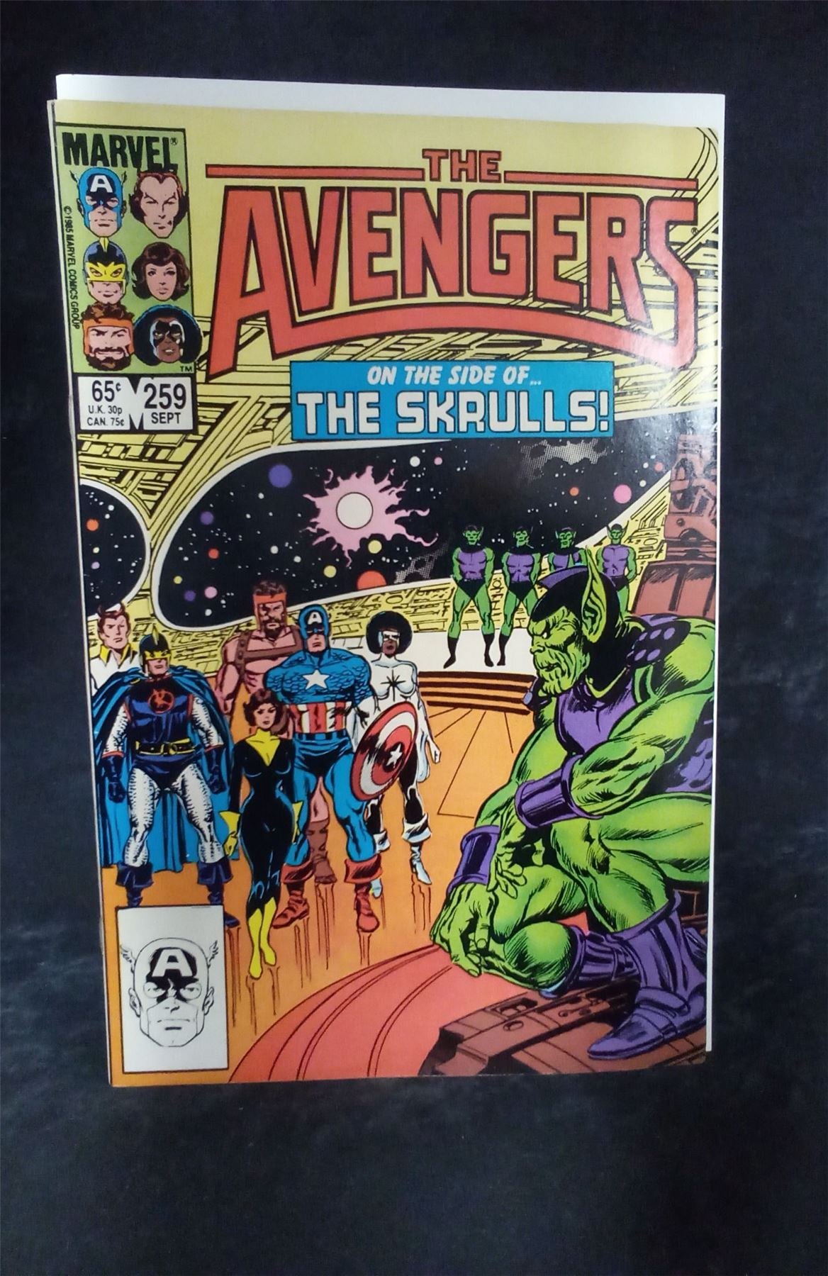 The Avengers #259 1985 Marvel Comics Comic Book