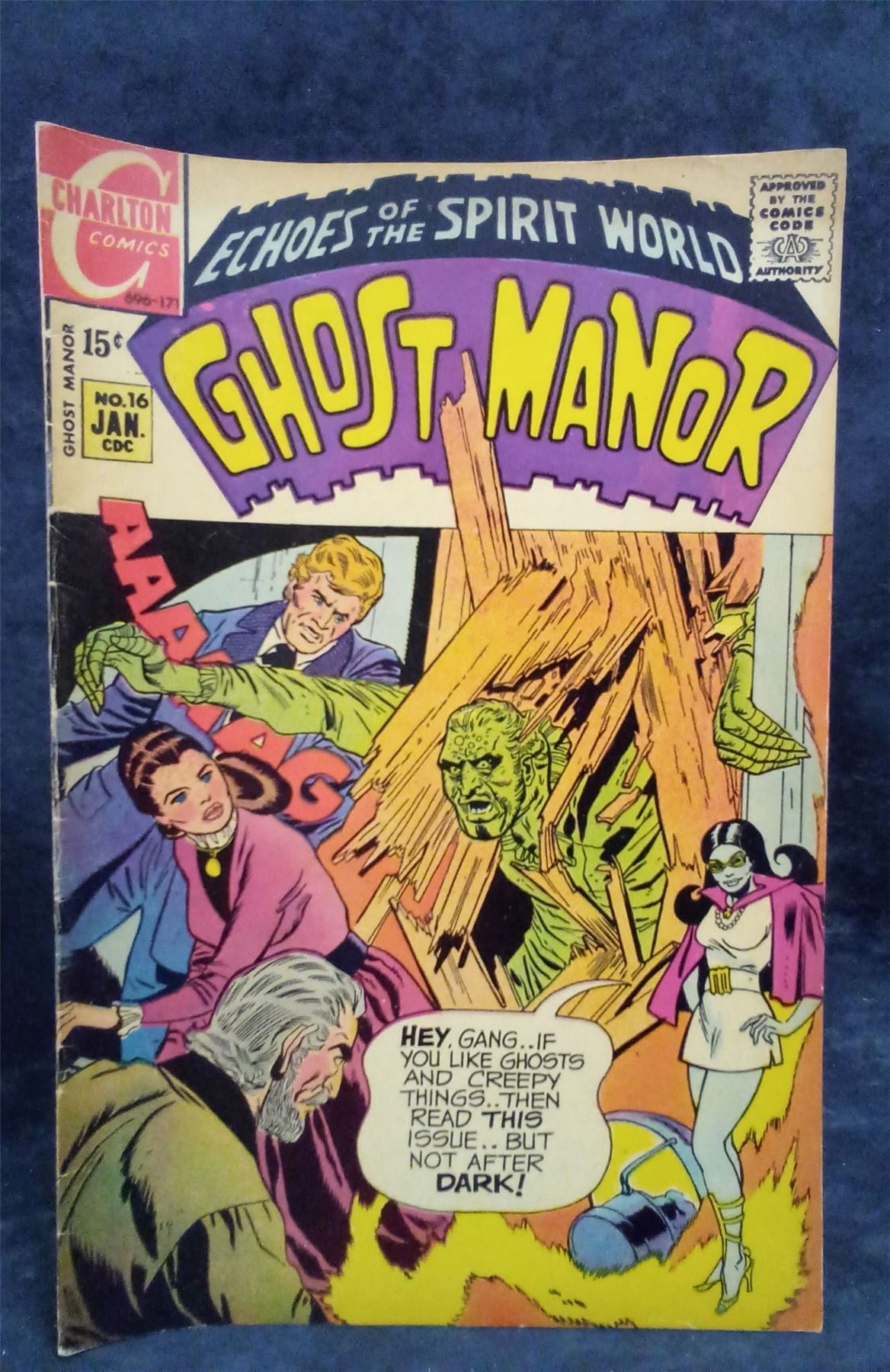 Ghost Manor #16 1971 charlton Comic Book
