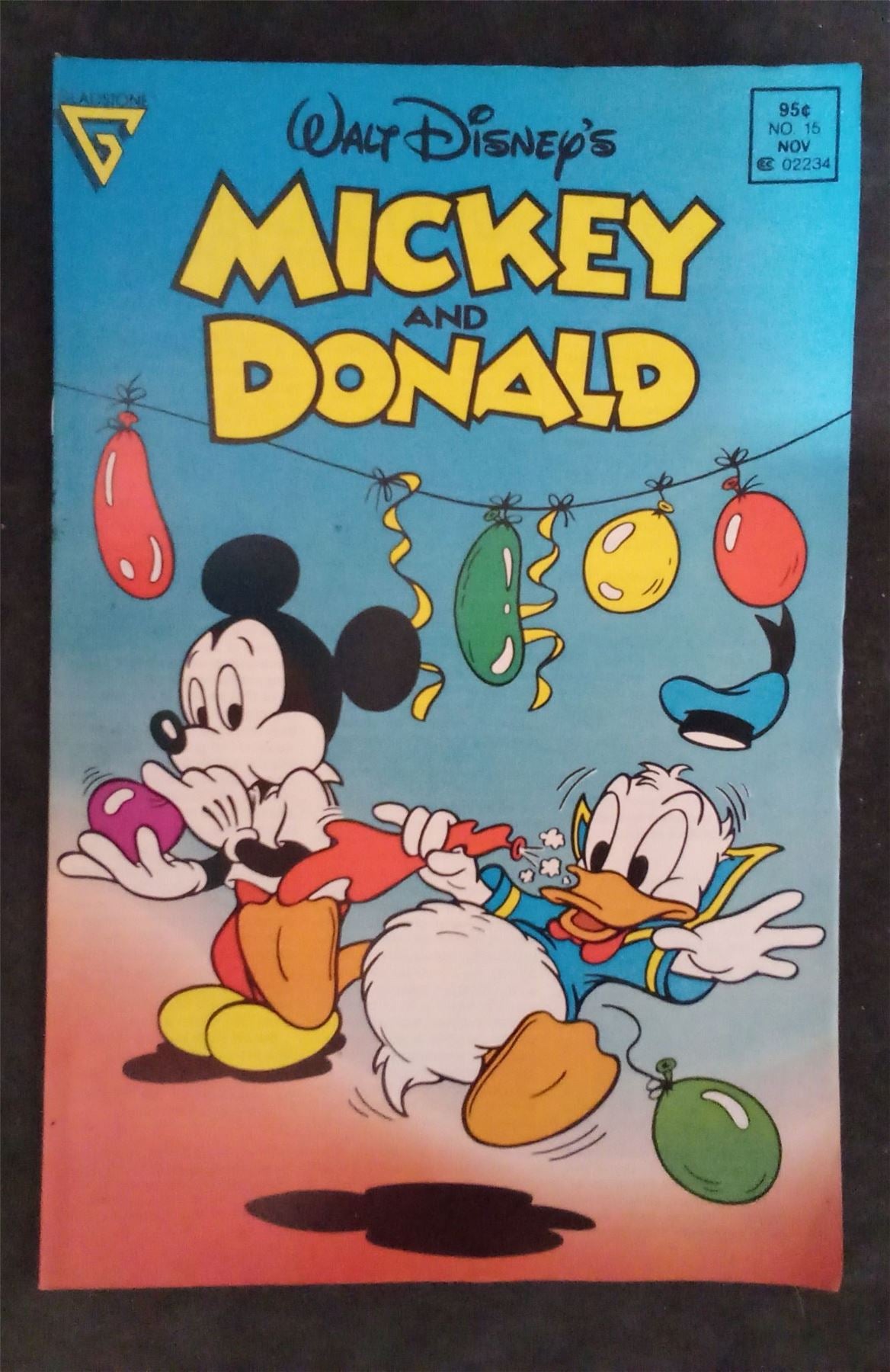 Mickey and Donald #15 1989 Gladstone Comics Comic Book