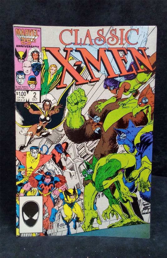 Classic X-Men #2 1986 Marvel Comics Comic Book