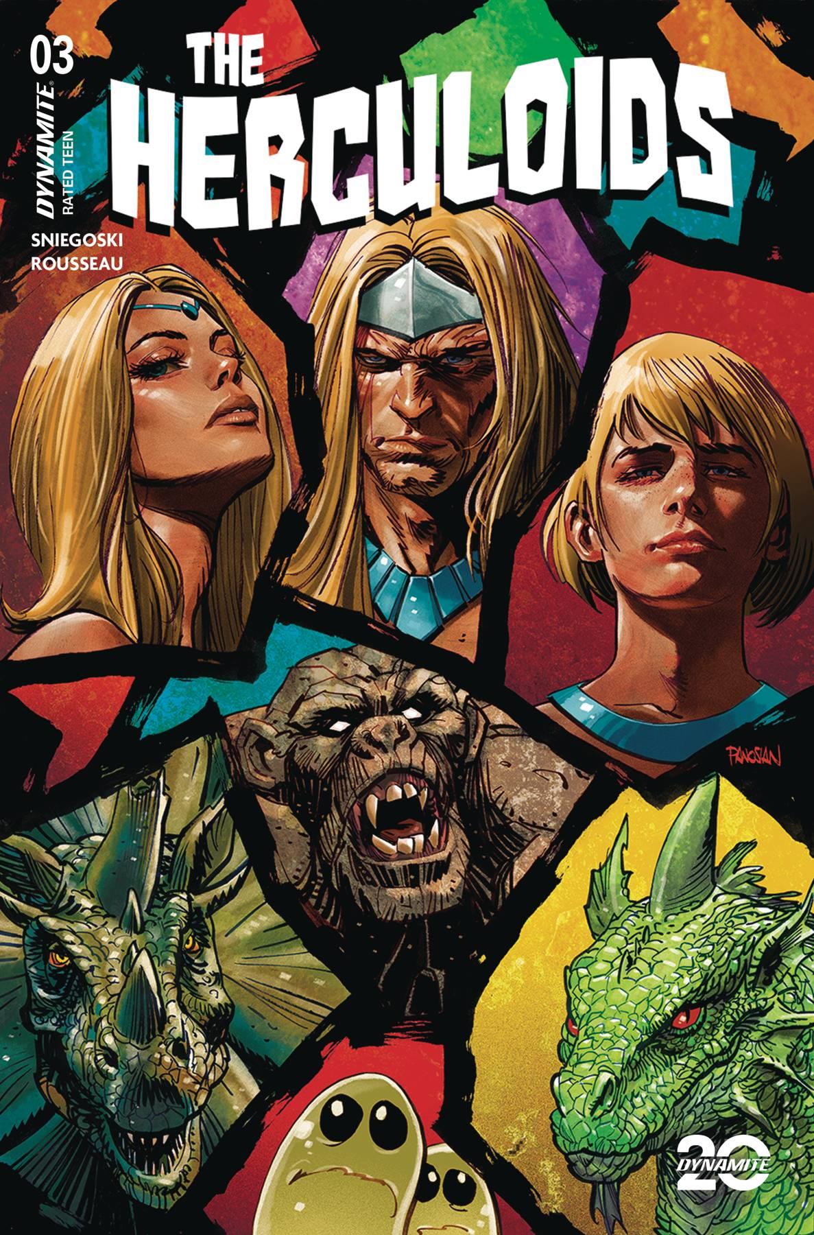 Herculoids #3 Cvr E Panosian Dynamite Comic Book