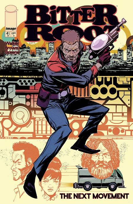 BITTER ROOT THE NEXT MOVEMENT #4 (OF 5) CVR A SANFORD GREENE CONNECTING (MR)  Image Comics Comic Book 2025