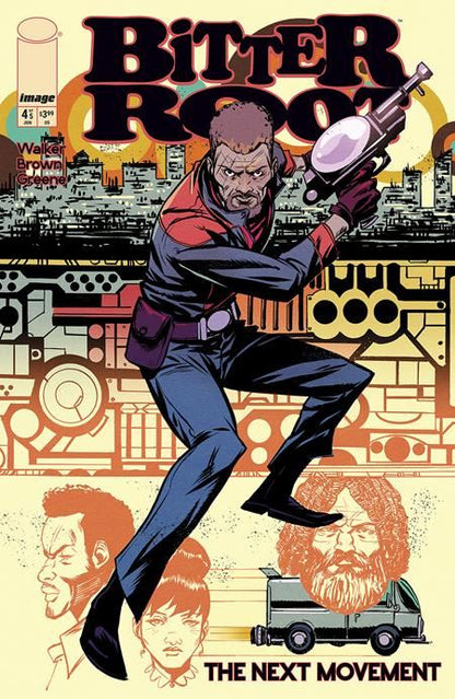 BITTER ROOT THE NEXT MOVEMENT #4 (OF 5) CVR A SANFORD GREENE CONNECTING (MR)  Image Comics Comic Book 2025