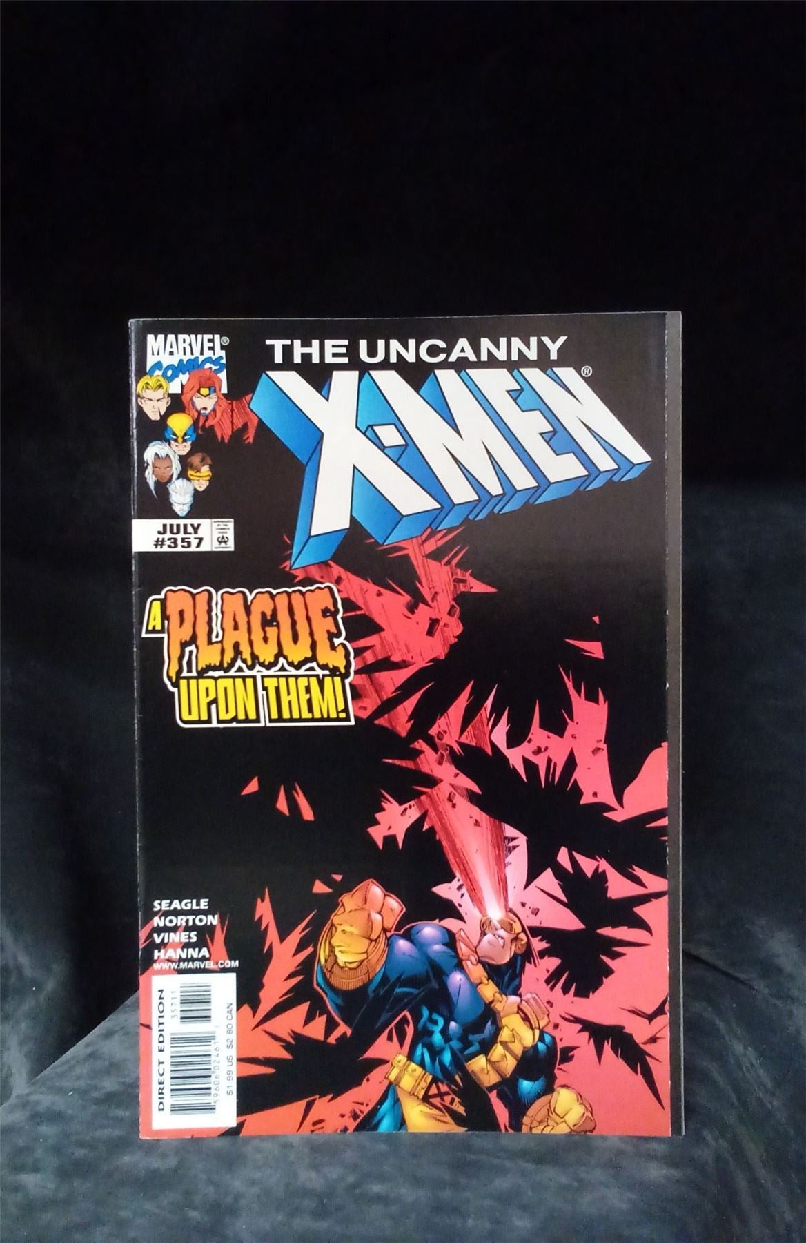 The Uncanny X-Men #357 1998 Marvel Comics Comic Book