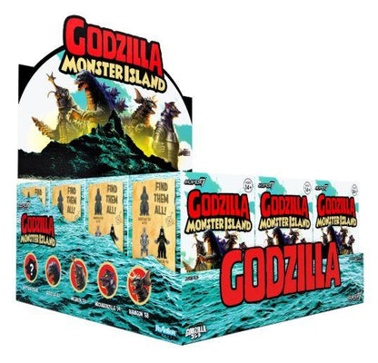 Toho Blind Box Wave 07 Blind Box Flat Godzilla Monster Island by Super7