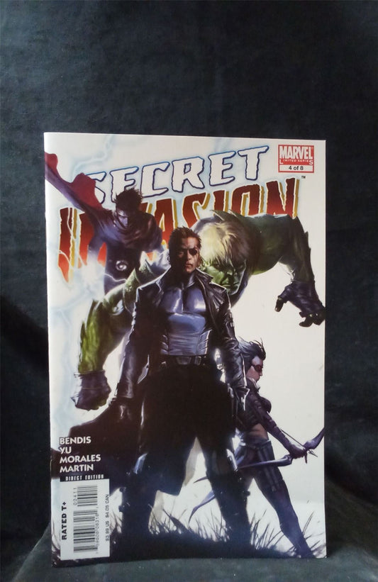 Secret Invasion #4 Gabriele Dell Otto Cover 2008 Marvel Comics Comic Book