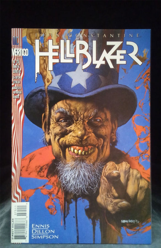 Hellblazer #75 1994 Vertigo Comic Book