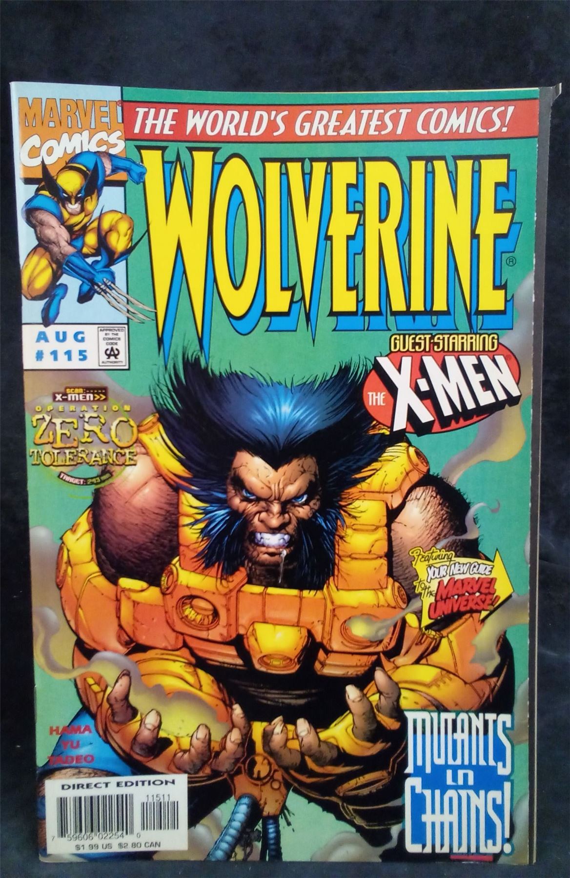 Wolverine #115 1997 Marvel Comics Comic Book