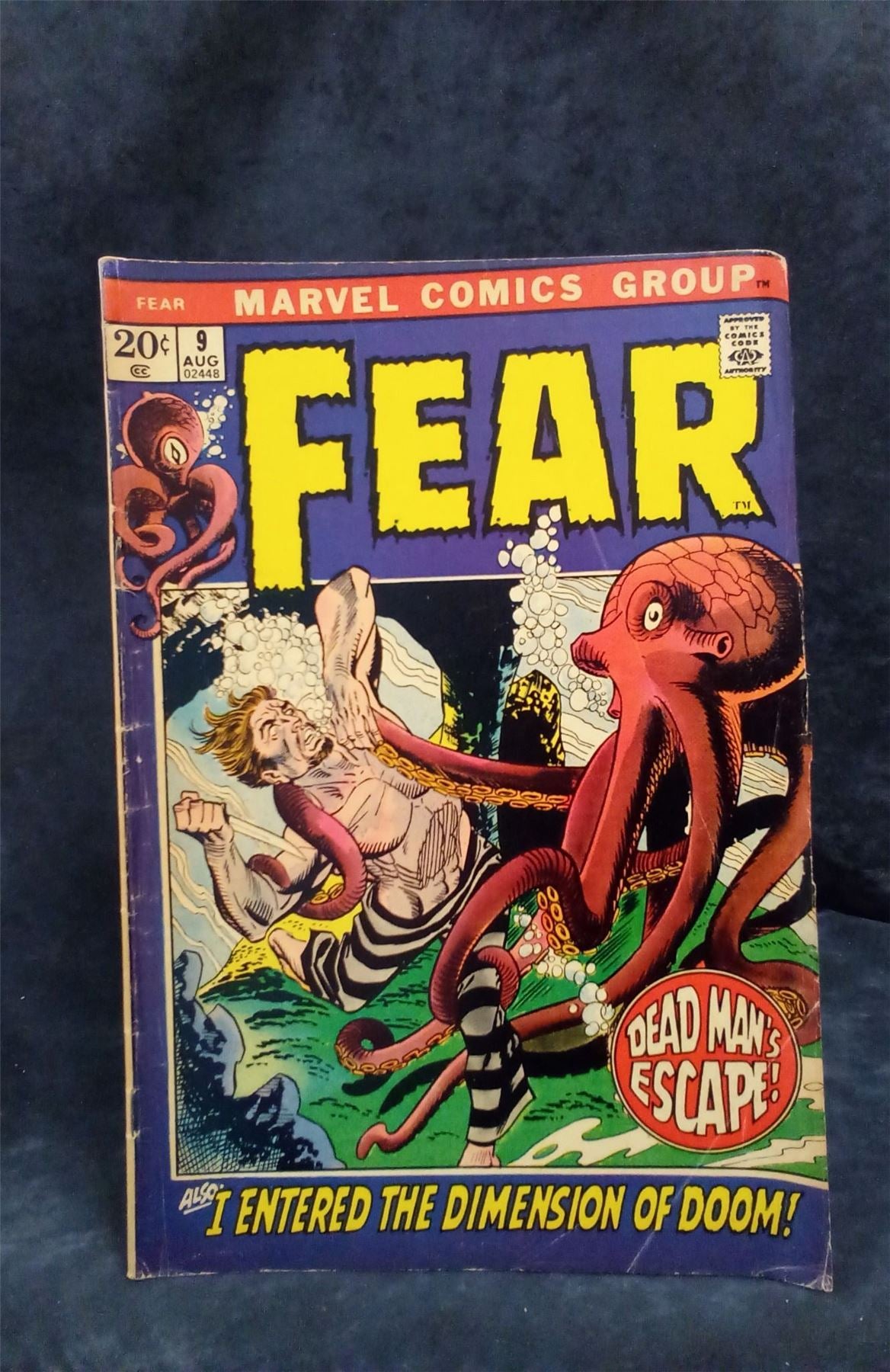 Fear #9 1972 Marvel Comics Comic Book