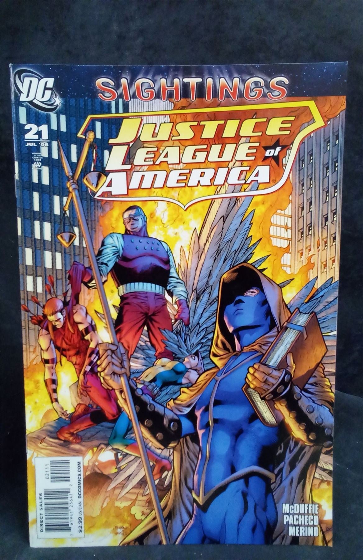 Justice League of America #21 2008 DC Comics Comic Book