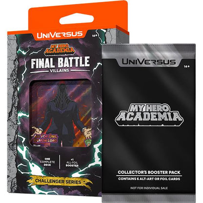 UniVersus CCG My Hero Academia Final Battle- Challenger Series: Villians Deck By Jasco Games