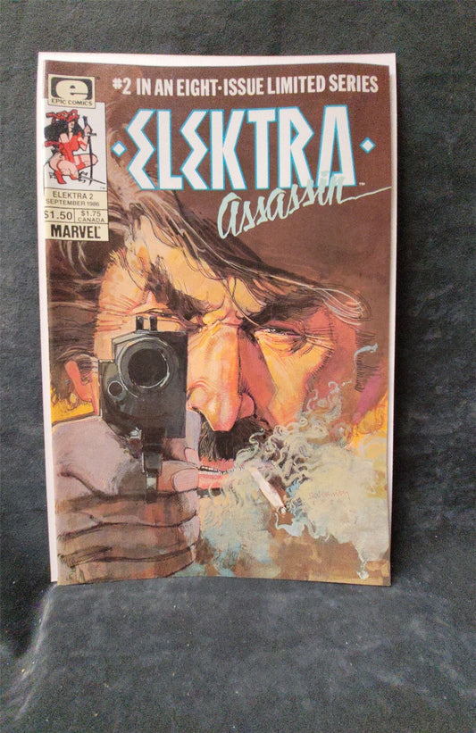 Elektra: Assassin #2 1986 epic Comic Book