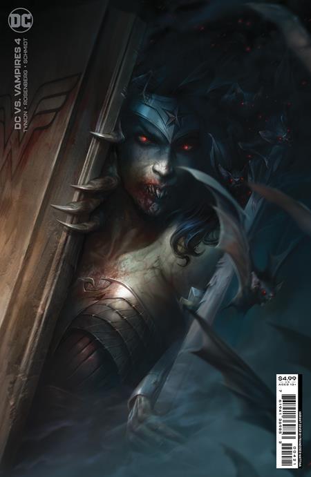 Dc Vs Vampires #4 (of 12) Cvr B Francesco Mattina Card Stock Var DC Comics Comic Book