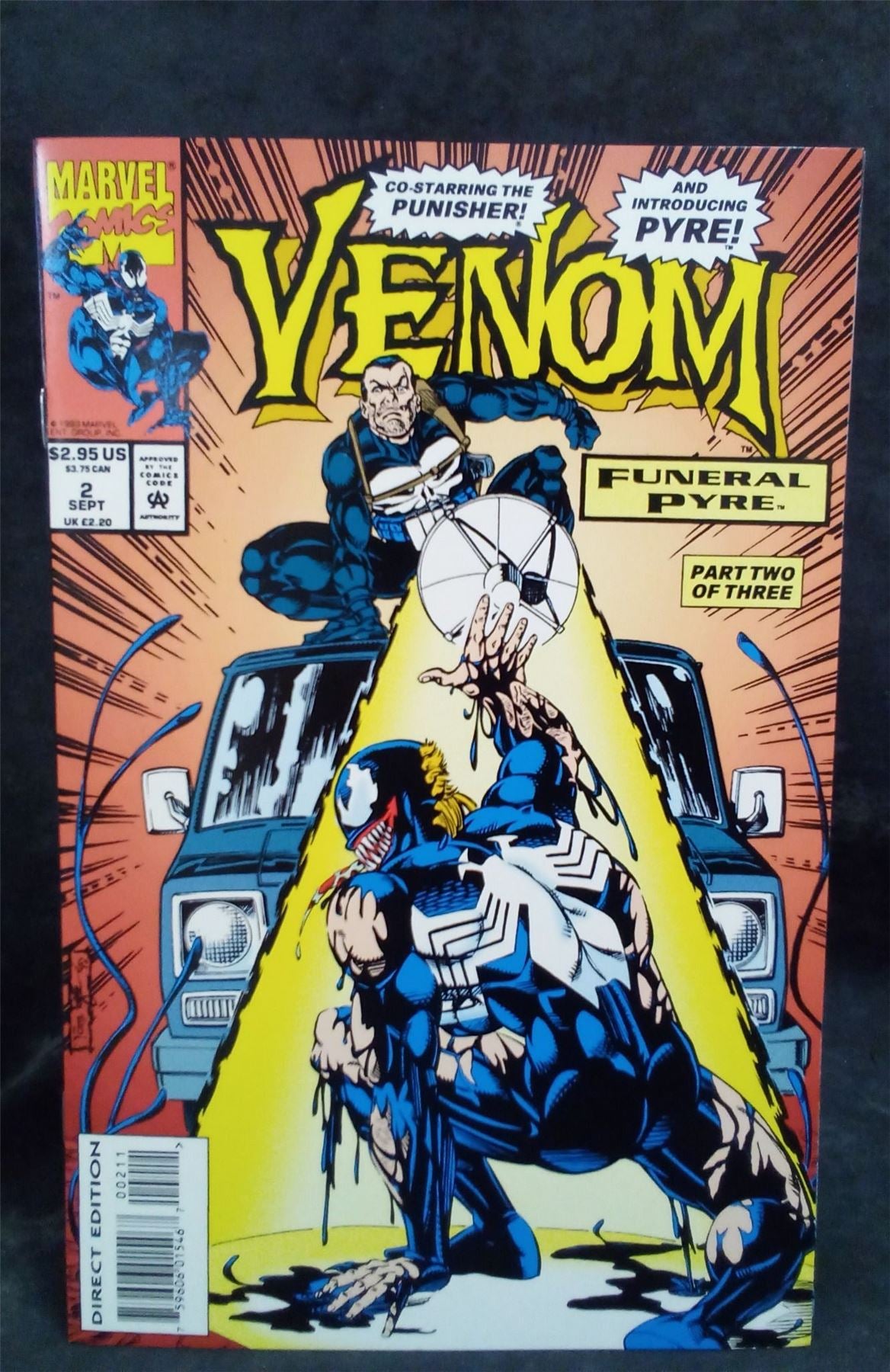 Venom: Funeral Pyre #2 1993 Marvel Comics Comic Book