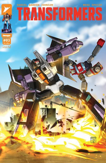 Transformers #3 Third Printing Image Comics Comic Book
