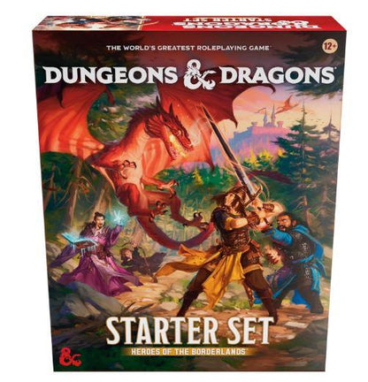 D&D, 5e: Starter Set- Heroes of the Borderlands By Wizards of the Coast Table Top Game