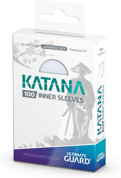 Ultimate guard Katana Inner Sleeves - Japanese Size 100ct