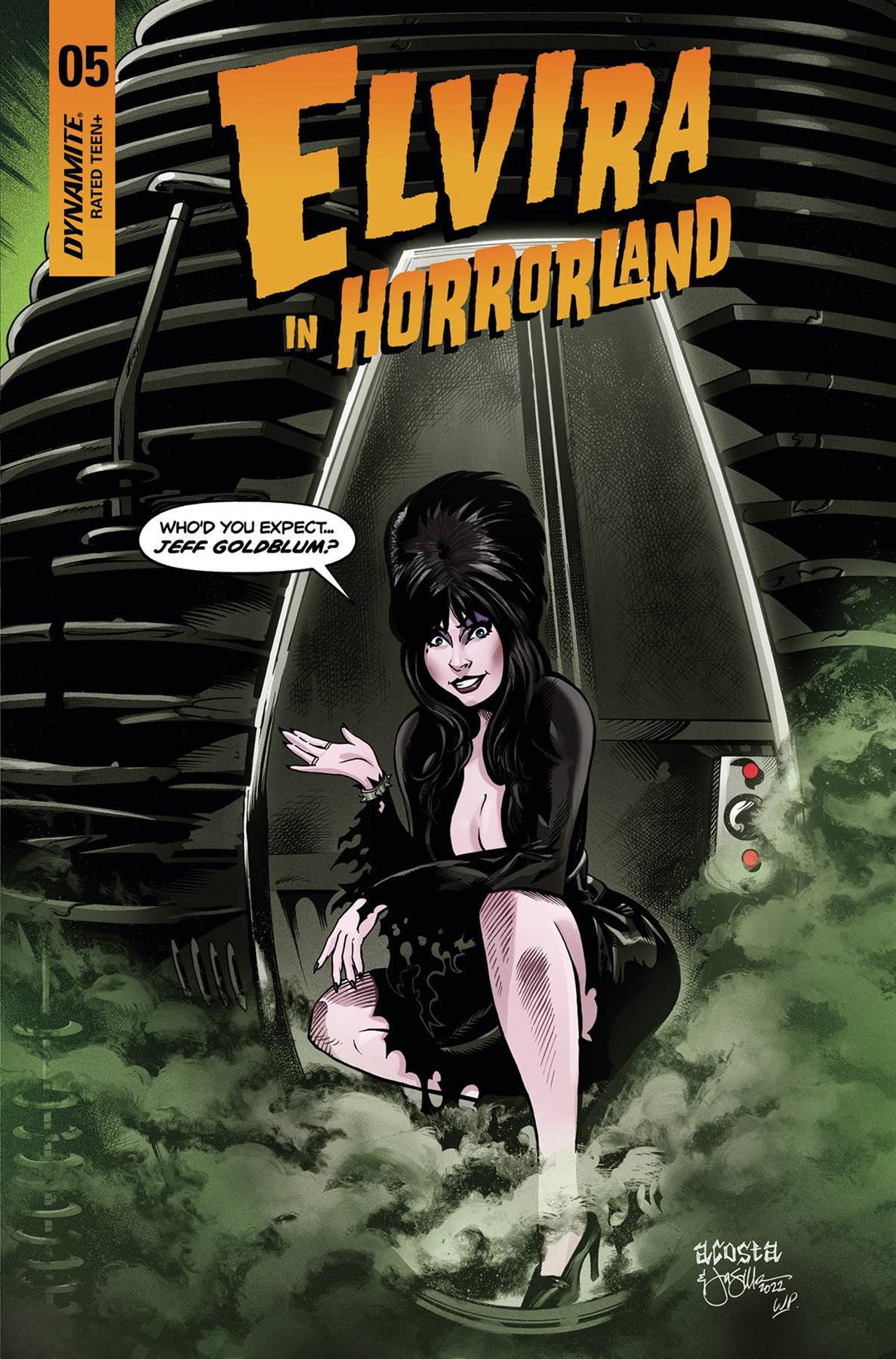 Elvira In Horrorland #5 Cvr A Acosta Dynamite Comic Book