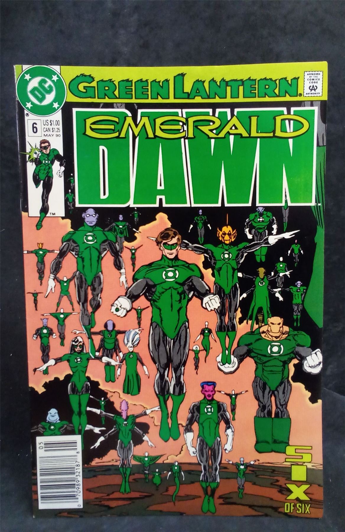 Green Lantern: Emerald Dawn #6 Direct Edition 1990 DC Comics Comic Book