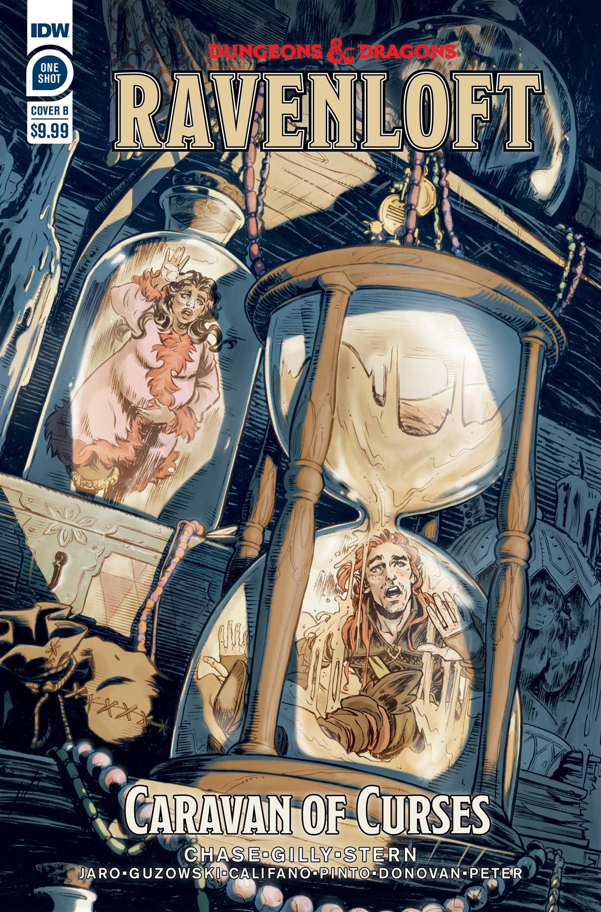 D&d Ravenloft Caravan Of Curses #1 Cvr B Califano Idw-prh Comic Book