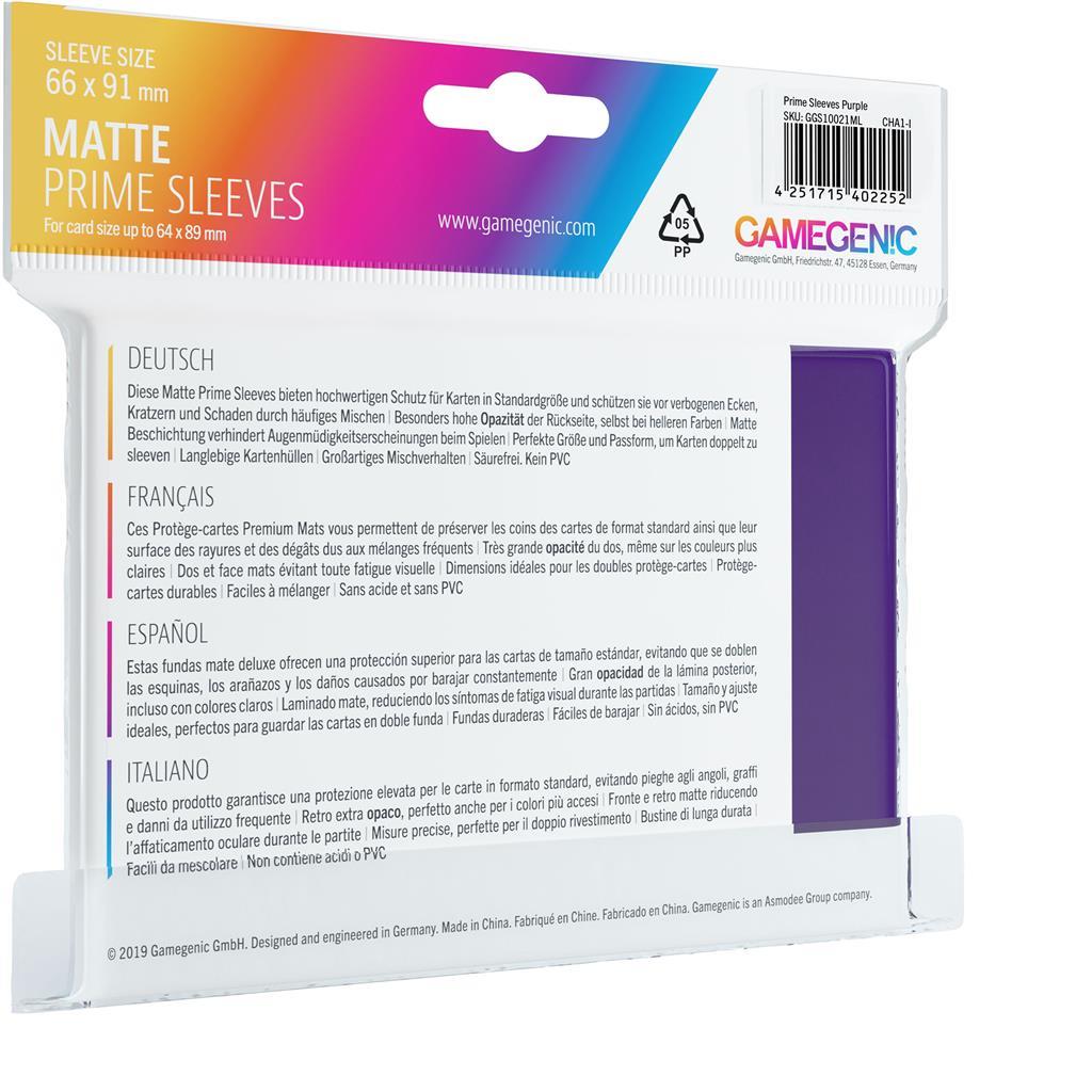 MATTE Prime Sleeves: Standard Gray Gamegenics