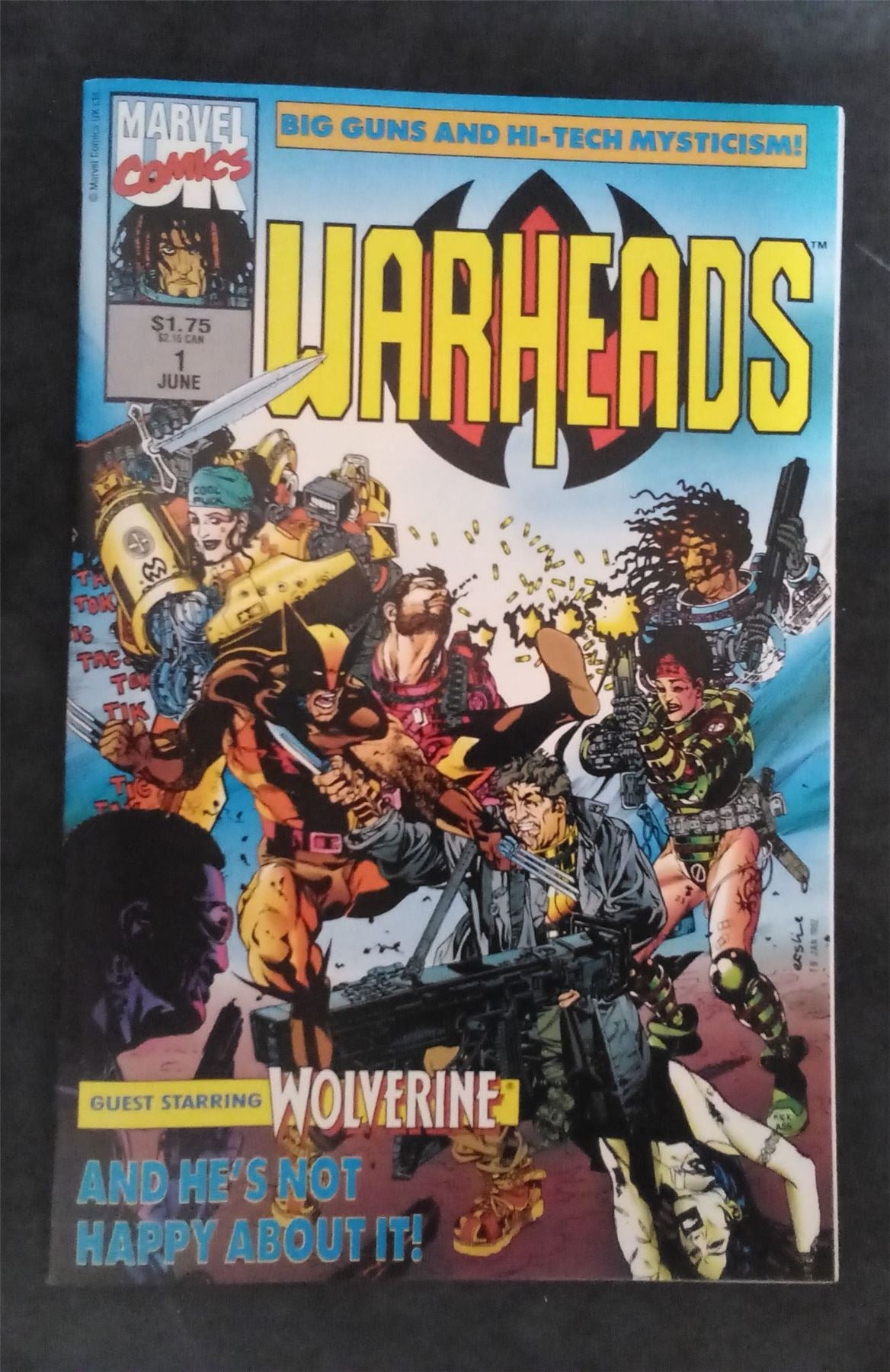 Warheads #1 1992 marvel-uk Comic Book