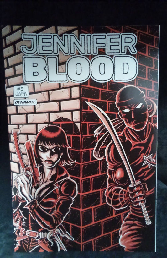 Jennifer Blood #5 Cover J 2022 Dynamite Entertainment Comic Book