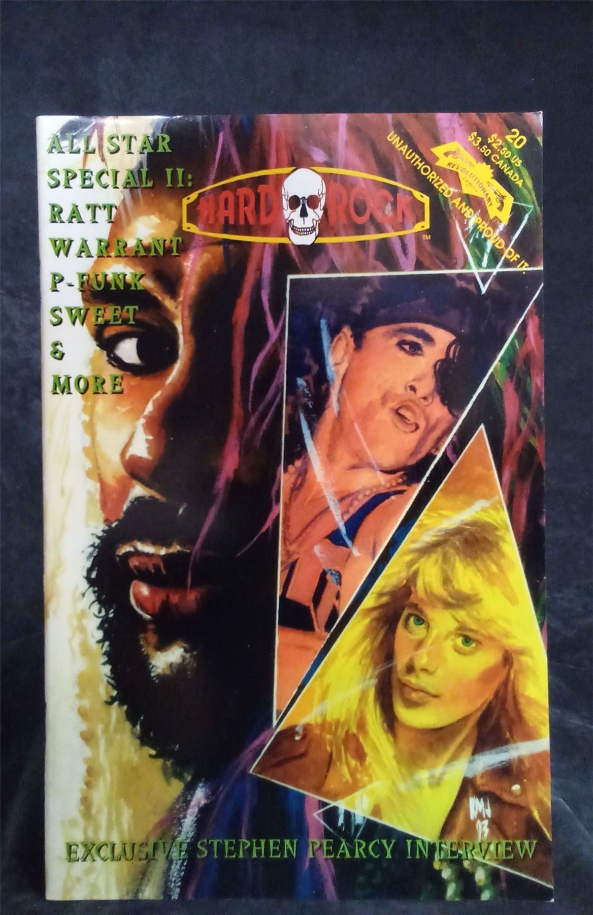 Hard Rock Comics #20 1992  Comic Book